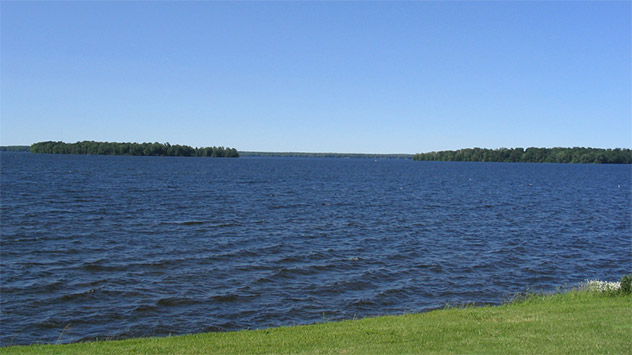 Der Oneida Lake im Sommer