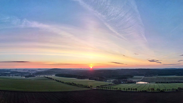 © Hardy Schulz Sonnenaufgang in Thüringen