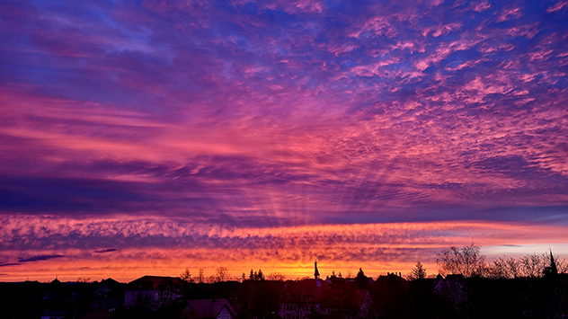© Reinhard Lauermann Sonnenuntergang in Bautzen