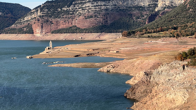 Kirche im Sau-Stausee