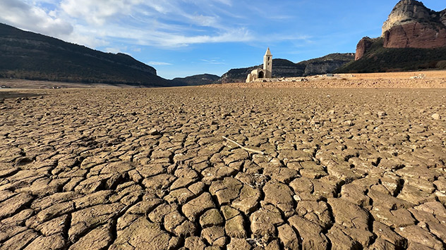 Kirche im Sau-Stausee