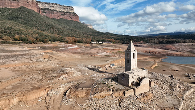 Kirche im Sau-Stausee