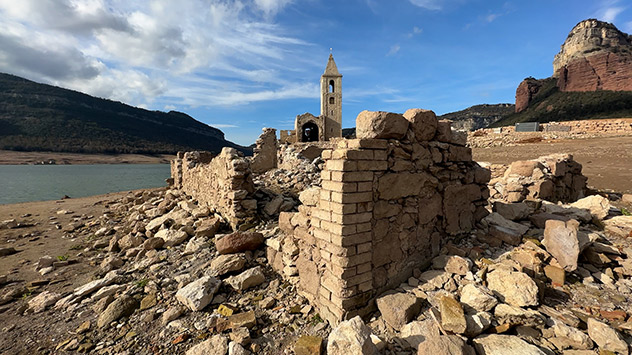 Kirche im Sau-Stausee