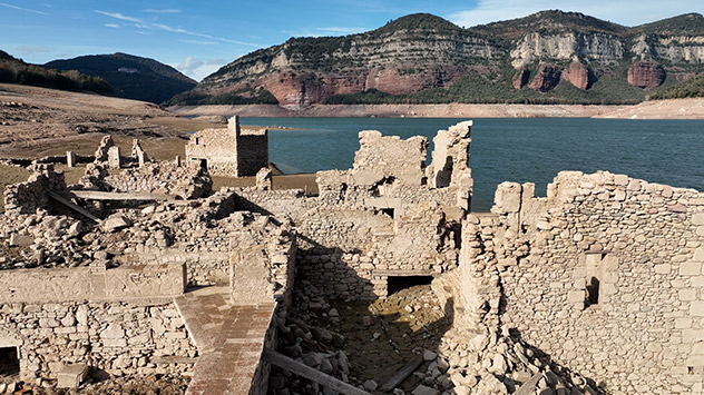 Kirche im Sau-Stausee