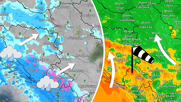 Promenljivo i vetrovito