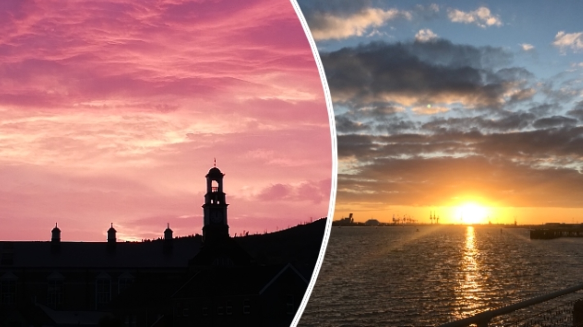Spring Weather Sunset Photo Final spring sunsets: Your weather - Your shots – Weather News