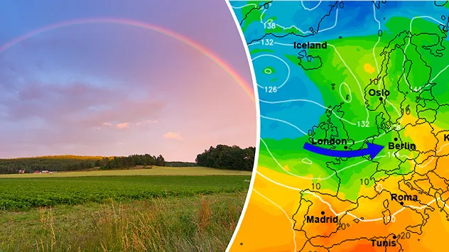 Anfang Juni zeigen die Wettermodelle Signale für eine Umstellung der Großwetterlage.