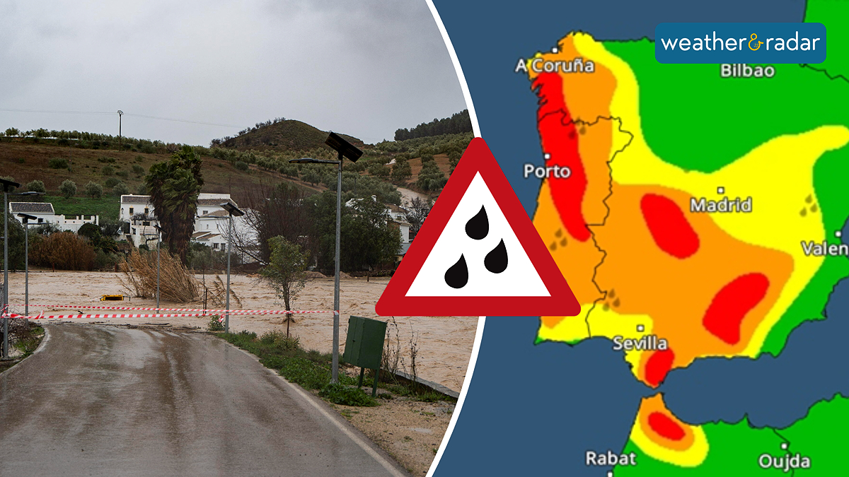 Fresh storm front - Severe flooding in Spain and Portugal – Weather News