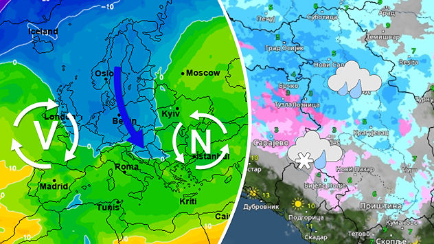 Promenljivo i hladno