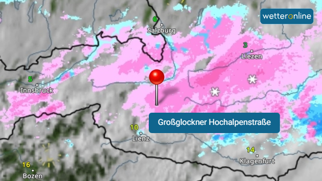 Großglockner Hochalpenstraße WetterRadar