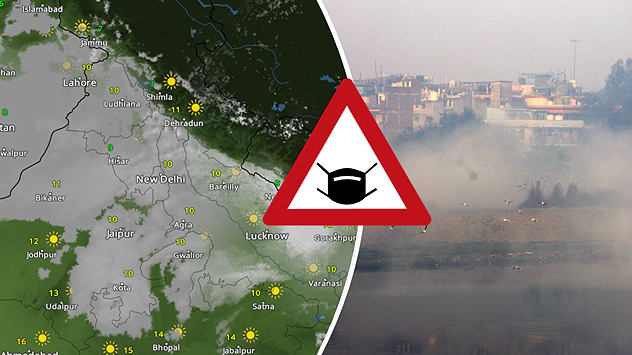 Air Quality in Delhi dips again