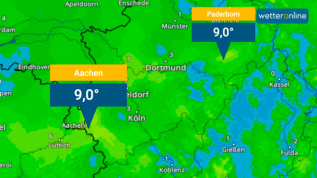 TemperaturRadar Aachen