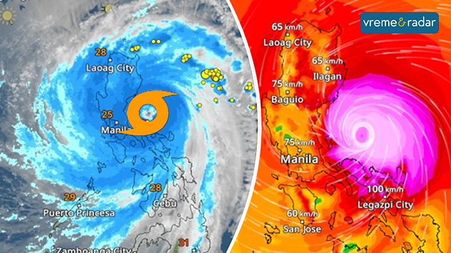 Tajfun na Filipinima