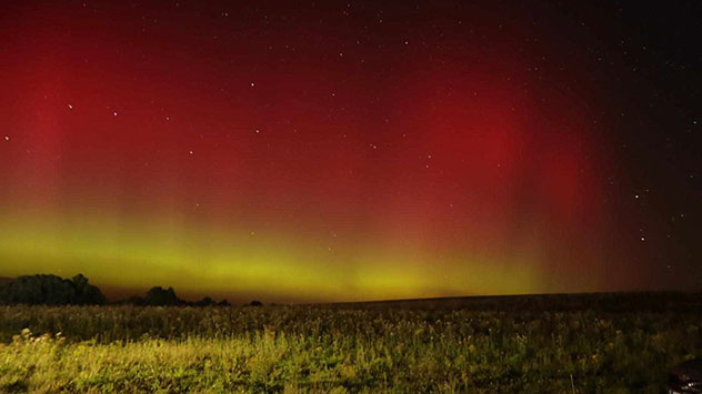 Leuchtende Farben in Neustadt in Holstein.