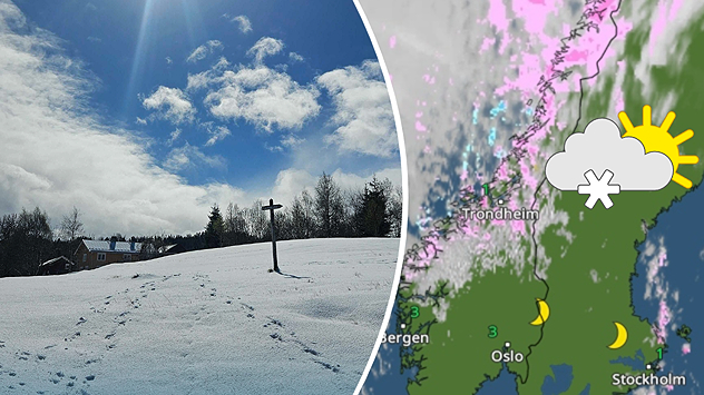 Aprilski sneg u Norveškoj