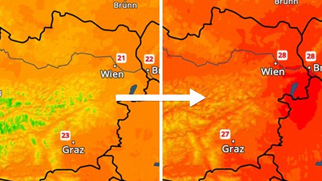 TemperaturRadar Österreich
