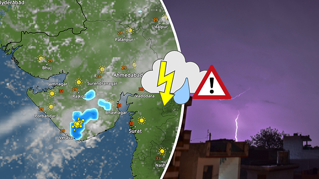 Unusual pre-monsoon activity is set to impact Gujarat, a region that typically stays dry during March and April.