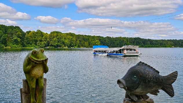 Seilzugfähre in Strausberg - © dpa Seilzugfähre in Strausberg