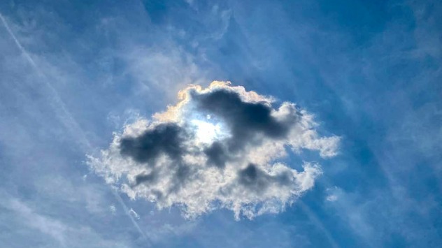 Wolken an einem Sommertag - © Elke Wolfer via WetterMelder Deutschland Wolkenformationen