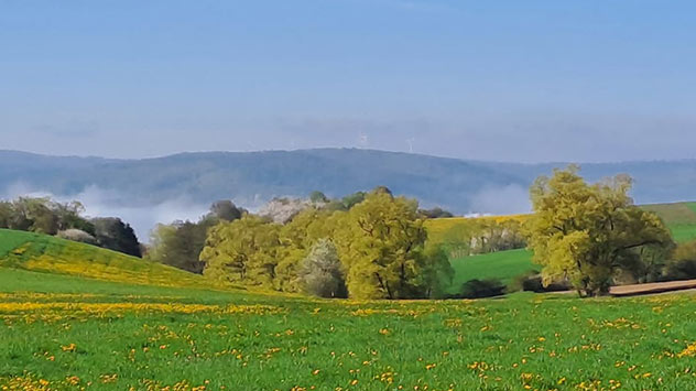 Landschaft in Nordhessen