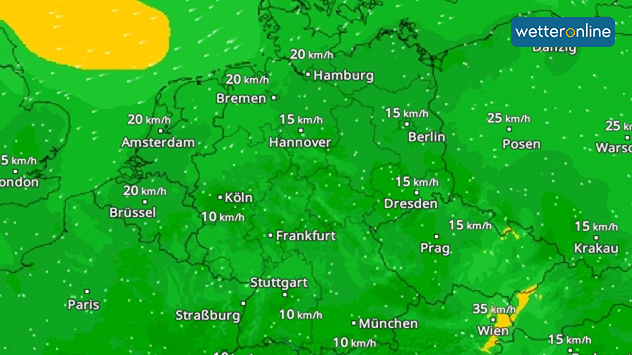WindRadar Wochenende