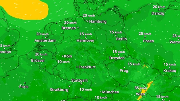 WindRadar Wochenende