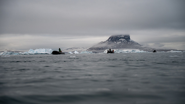 Nach dem Ende der Expedition beginnt Klemens mit den Auswertungen der Proben in Innsbruck.