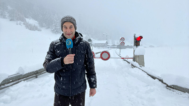 WetterReporter in Täsch