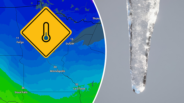 Big temperature drops