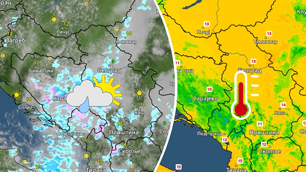 Relativno toplo i promenljivo vreme