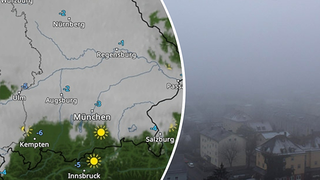 WetterRadar Süddeutschland und Webcam Rosenheim