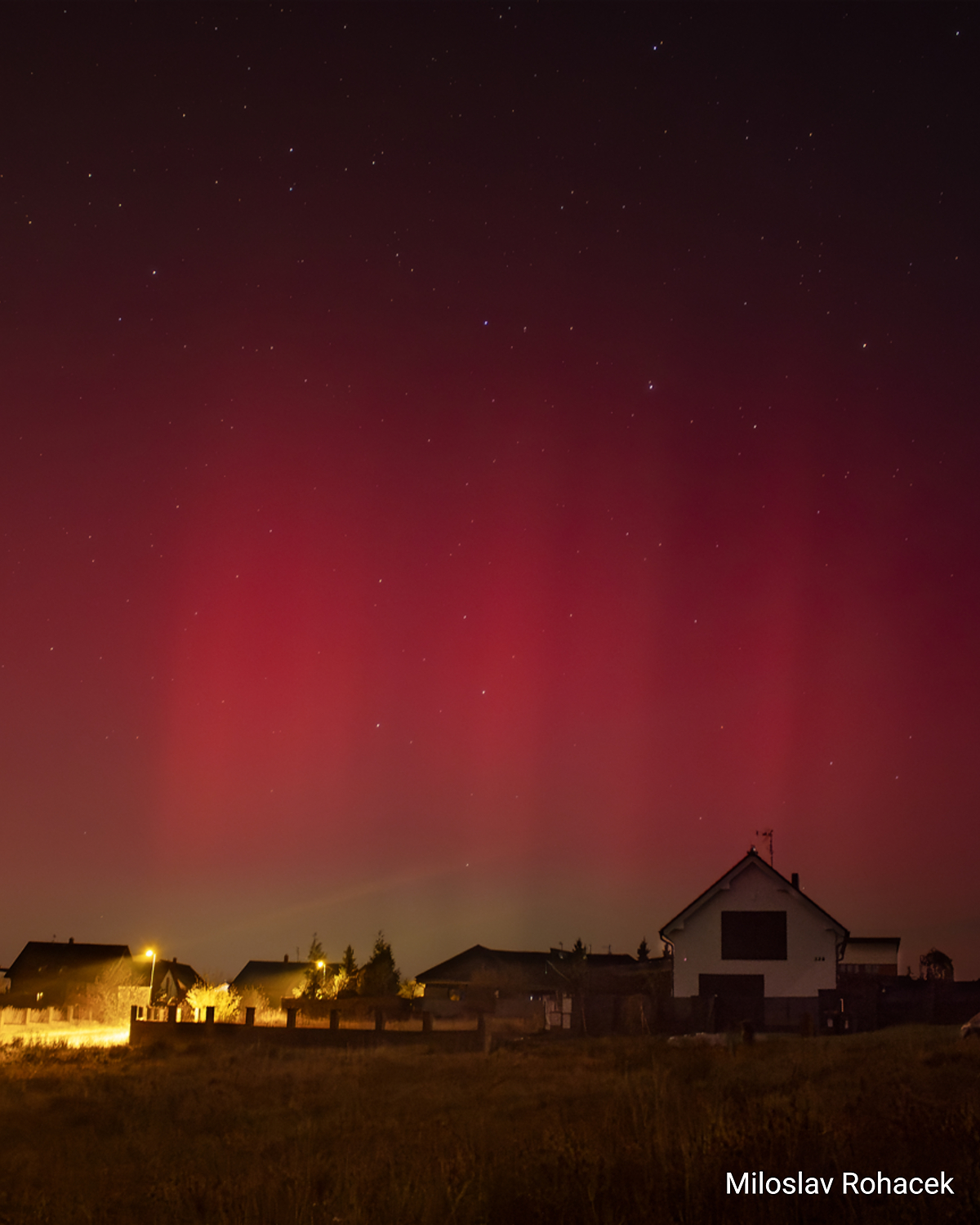 Polarlichter in Tschechien