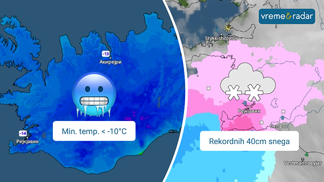 Zimski talas na Islandu
