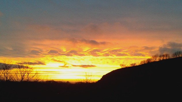 Kelvin-Holmholtz cloud