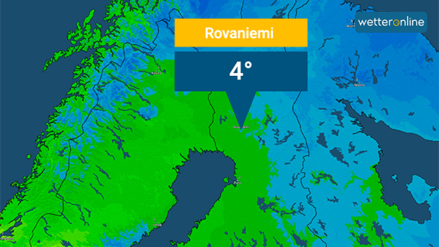 TemperaturRadar Skandinavien