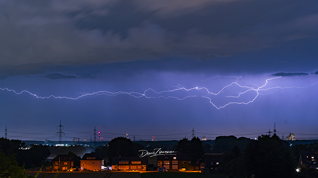© Dennis Zimmermann Blitznacht im Westen