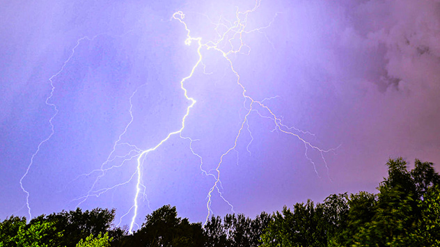 © Marcel Becker via WetterMelder Deutschland Blitznacht im Westen