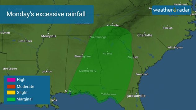 Excessive rainfall