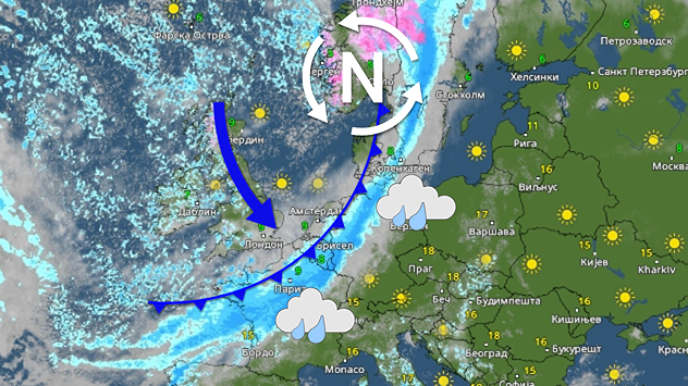 Ciklon i hladni front