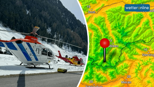 Hubschrauber und TemperaturRadar