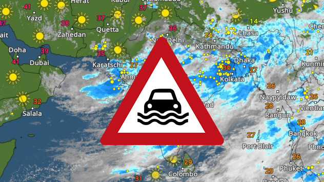 WetterRadar Südasien