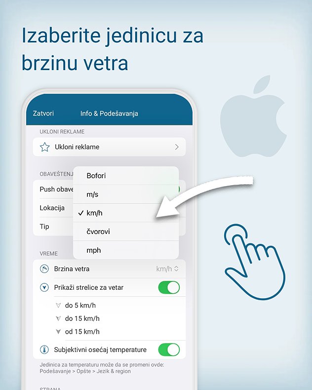 Jedinice za brzinu vetra 6