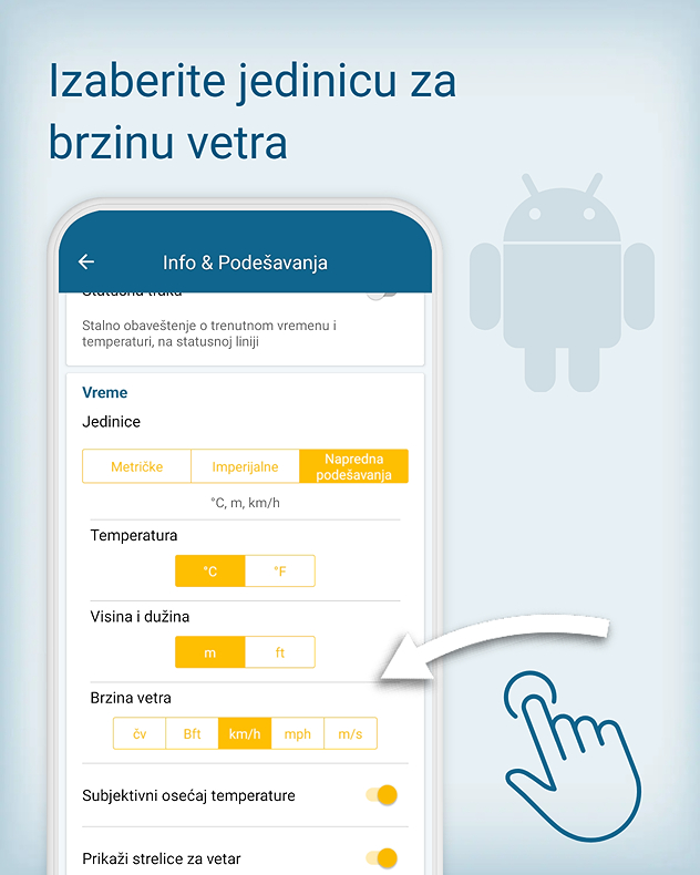 Jedinice za brzinu vetra 4