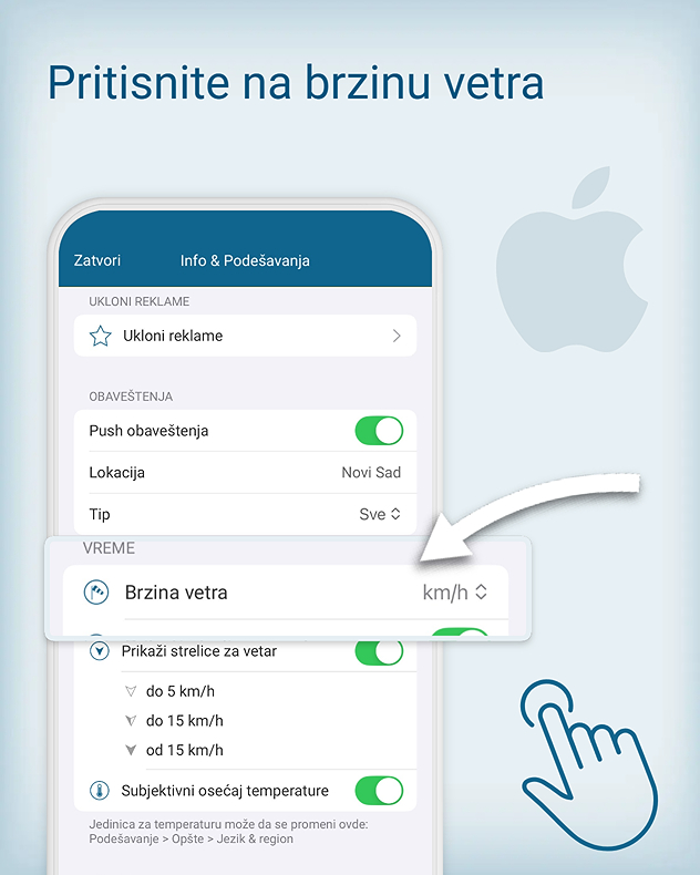 Jedinice za brzinu vetra 5