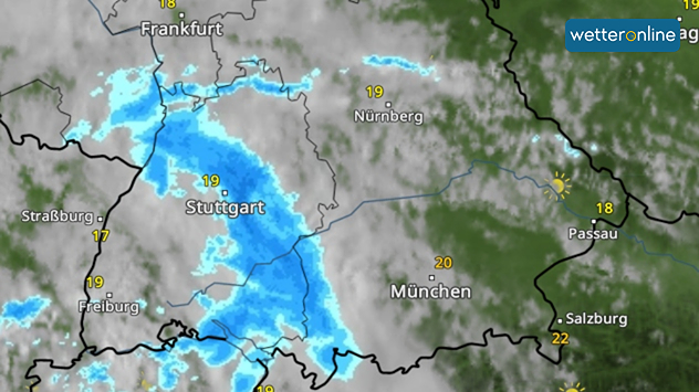 WetterRadar Samstag