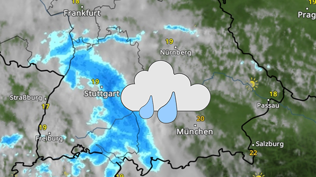 WetterRadar Samstag