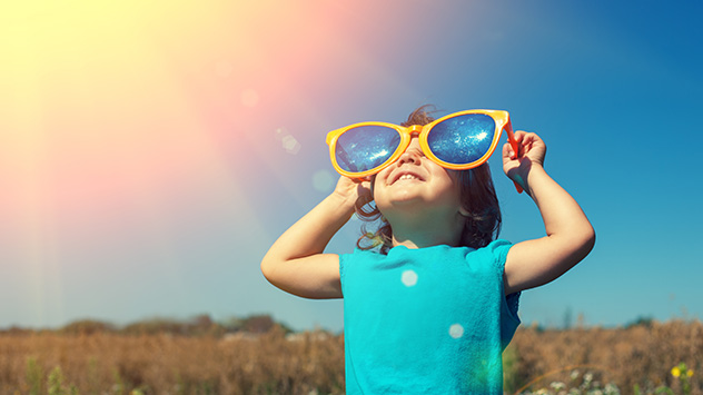 Beaux rayons de soleil de printemps