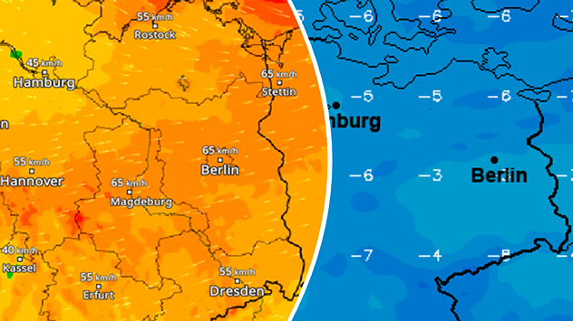 WindRadar gefühlte Temperatur