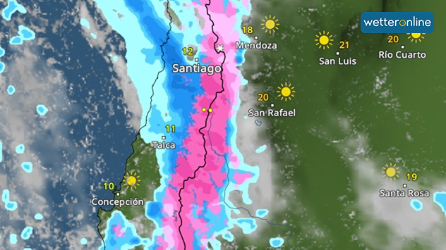 Időjárás-radar Chile