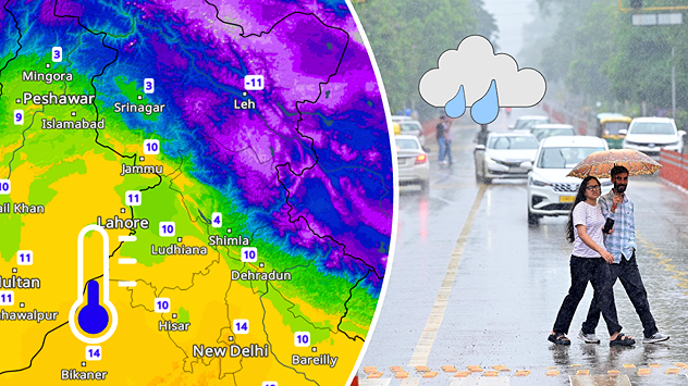 Possibility of wet weather over Northwest